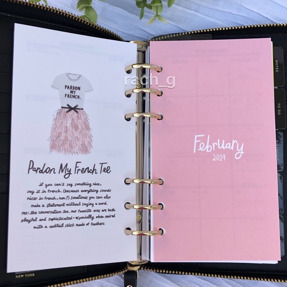 Kate Spade 2️⃣0️⃣1️⃣9️⃣ Planner - Picture 6 of 8